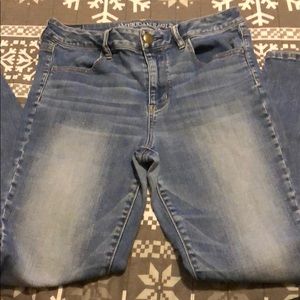Size 10 short AEO hi-rise jeggings